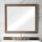 James Martin Vanities Bristol 44in Rectangular Mirror, Whitewashed Walnut 157-M44-WW - alternate 2